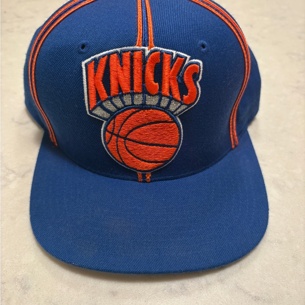 NY Knicks Blue and Orange Hat